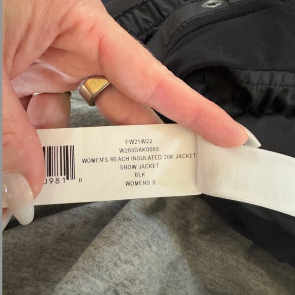 Reach Insulated 20K Jacket - Women's Small Dakine - Picture 7 of 7